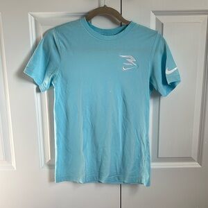 Light Blue Nike Boys Tee Shirt
